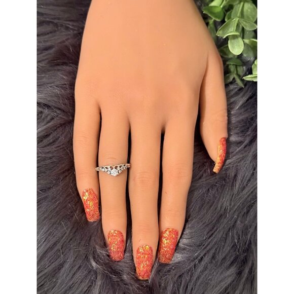 Pandora Fairytale Tiara Cz Ring - Picture 9 of 10